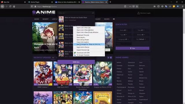 Anime Plugin смотреть онлайн