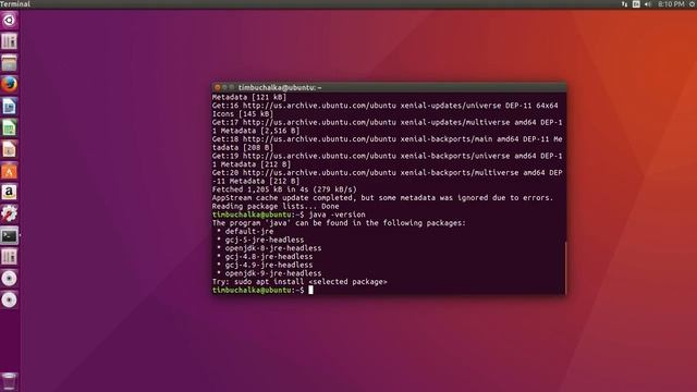 011 How To Install The Java Development Kit JDK For Ubuntu Linux смотреть онлайн