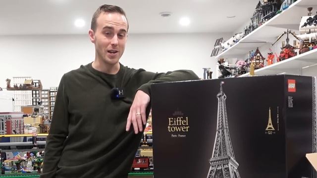LEGO EIFFEL TOWER Unbox & Build VLOG! Eiffel's Apartment Review смотреть онлайн