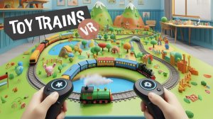 ИГРУШЕЧНАЯ ЖЕЛЕЗНАЯ ДОРОГА НО В ВИАР! Toy Trains VR