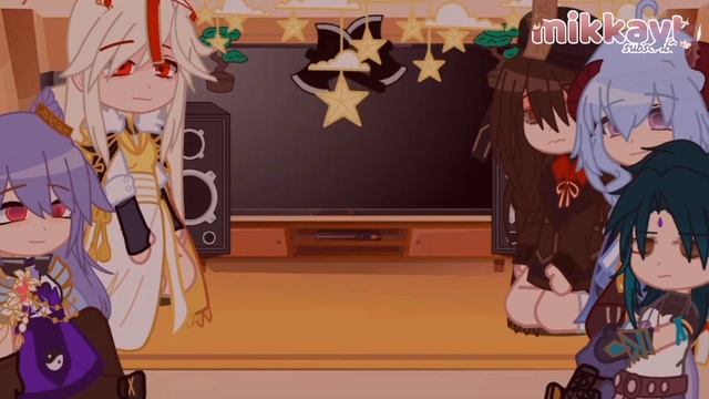 ||genshin Impact Reacts To Their Archon||•Liyue Reacts To Zhongli•|| 1.5/3 ||genshin||gcrv|| Mikkay