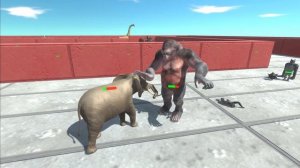 Impossible Maze - Goro The Giant And Scourge ARBS | Animal Revolt Battle Simulator