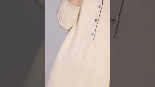 2021 Autumn Winter New Women V Neck Full Sleeves Knits Pullover Loose Midi Long Button Warm Cashmere