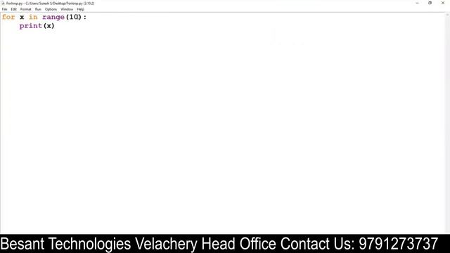 Free Python Tutorial in Tamil | Looping - For, While Loop | Jumping Statement - Break, Continue смотреть онлайн