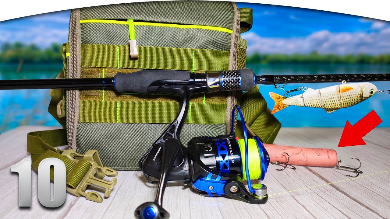 10 полезных товаров для рыбалки. Лучшие рыболовные снасти с АлиЭкспресс. смотреть онлайн