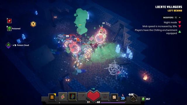 Haunted Bow Ranged Weapon Drop | Minecraft Dungeons Spooky Fall Event Gameplay смотреть онлайн