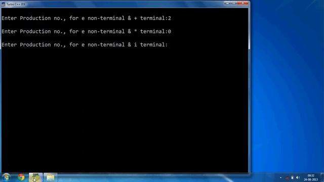 predictive parser programme output смотреть онлайн