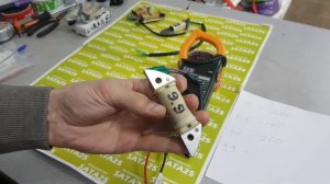 Замер сопротивления на катушках запуска Hangkai