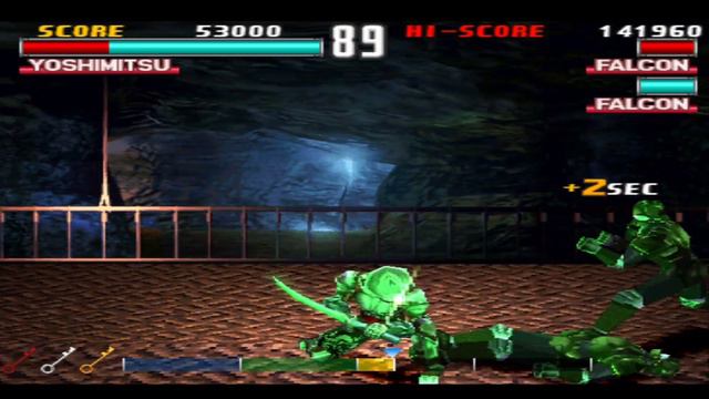 Yoshimitsu Sword Attacks Only | Sword | Tekken 3 | Tekken Force Mode | Bandai Namco | Retro Game смотреть онлайн