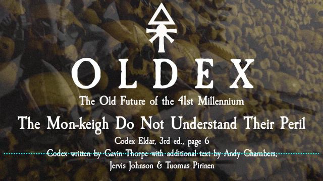 The Mon-keigh Do Not Understand Their Peril - Codex Eldar 3rd Edition, page 6 смотреть онлайн