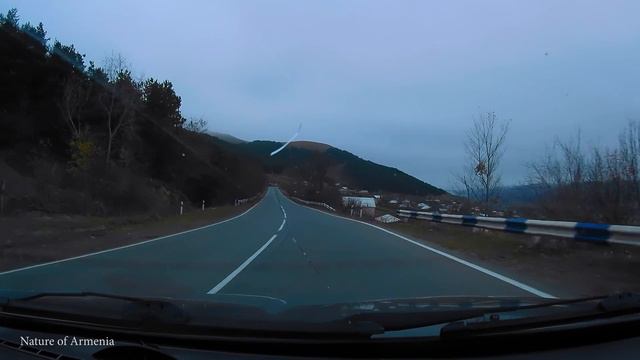 Утром рано, дорога Ванадзор - Дилижан / Vanadzor - Dilijan Road