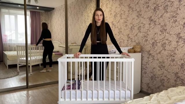 Кроватка Tomix Mia | кроватка для новорождённого | бортики в кроватку | матрас в кроватку | ОБЗОР смотреть онлайн