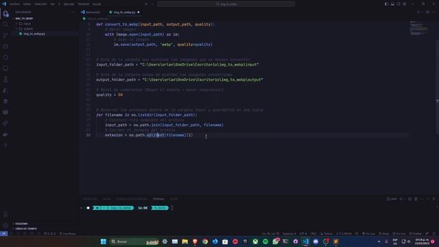 Mejora el SEO de tus páginas web con este script de Python | Covierte imágenes jpg y png a webp смотреть онлайн