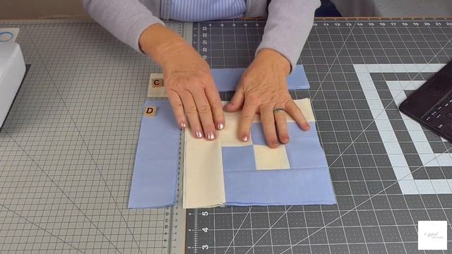 No 122  BIG Snowflake Quilt * Part 1* - Patchwork Block 12 ½