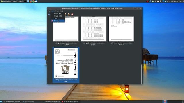 PDF Shuffler/PDFArranger: Merge, Split, Rotate, Crop & Rearrange Pages смотреть онлайн
