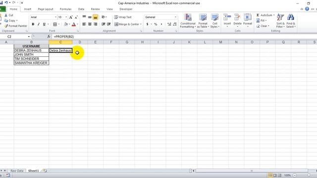 How to capitalize just the first letter of words in excel смотреть онлайн