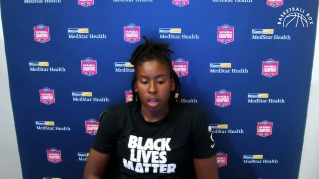 [WNBA Playoffs Round 1] Ariel Atkins Press Conference, WAS vs PHO, September 15, 2020 смотреть онлайн