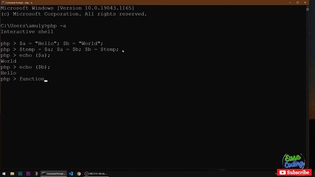 How to Swap String Integer Values in PHP смотреть онлайн