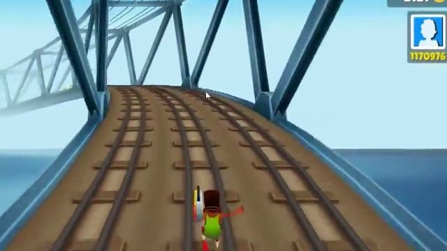 Набираем 1000000 очков в Subway Surfers смотреть онлайн