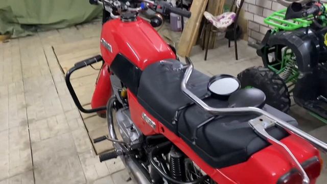 Новый руль , рычаги, зеркала Ява Jawa 638 смотреть онлайн