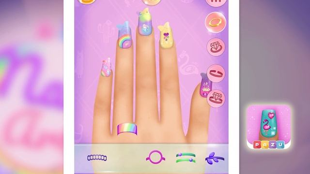 Nail Art Game ? stylish nails and accessories - Official Trailer смотреть онлайн
