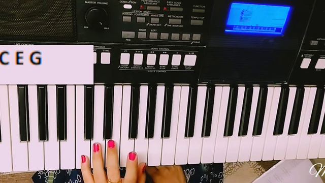 Ek Pyar ka Nagma Hai Easy Piano Tutorial with Chords and Notes смотреть онлайн