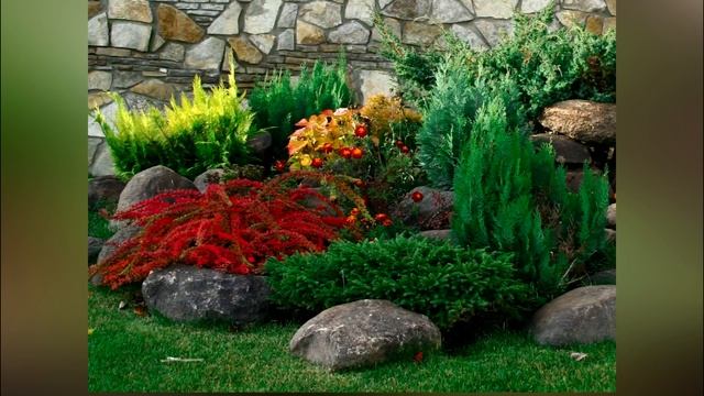 Как использовать камни и валуны в дизайне сада: 11 идей смотреть онлайн