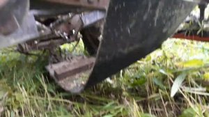 Китайская косилка на минитракторе ?