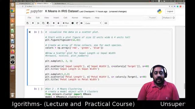 K Means Clustering in IRIS Dataset | Implementation in Python | Unsupervised Algorithms - 13 смотреть онлайн