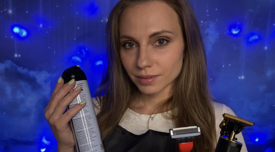 АСМР Твой любимый БАРБЕРШОП • Уход за бородой • ДЛЯ КРЕПКОГО СНА И МУРАШЕК! • ASMR Beard care смотреть онлайн