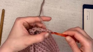 Вязанная сумка шоппер крючком «Rose»