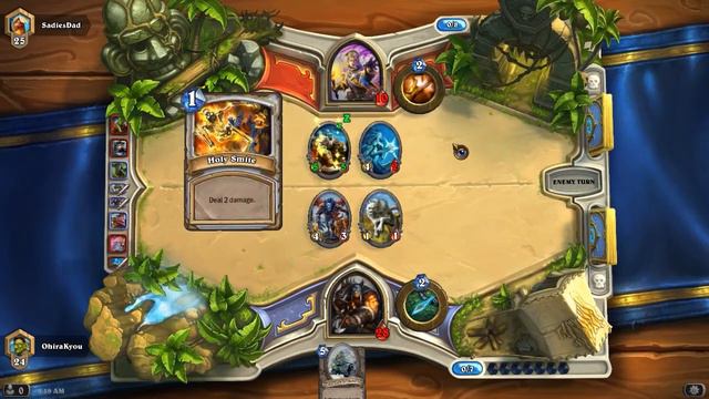 Hearthstone: Ranked 12 - Hunter/Rexxar Gameplay смотреть онлайн