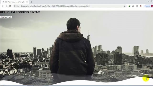 Cara Membuat EFEK GELOMBANG pada BACKGROUND Website dengan SVG #10[Tutorial HTML CSS & Javascript] смотреть онлайн