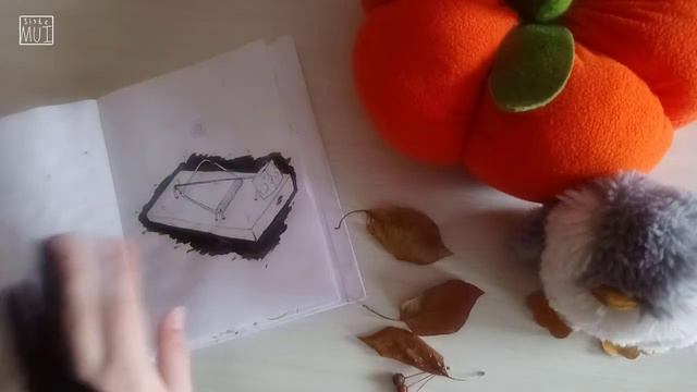 СКЕТЧБУК С ИНКТОБЕРОМ • #Inktober2020 • ОБЗОР СКЕТЧБУКА ОКТЯБРЬ 2020