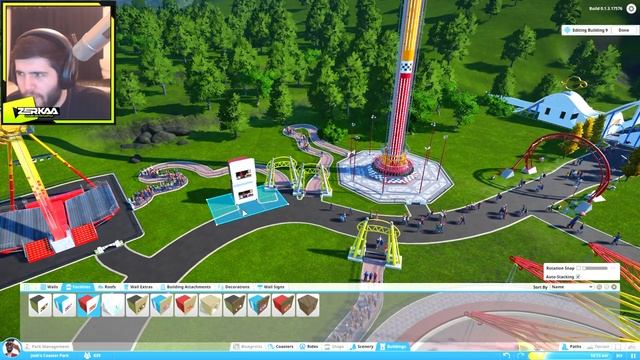 THE NEW ROLLERCOASTER TYCOON!? (Planet Coaster) смотреть онлайн