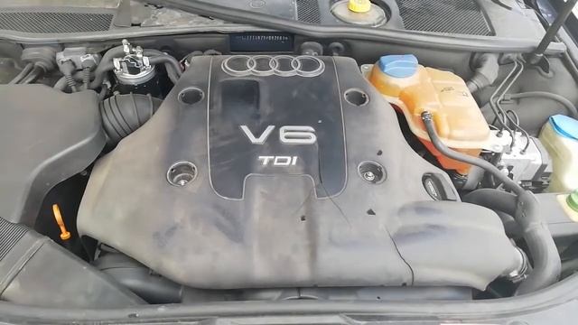 Motor Audi A6 quattro V6 2.5 TDI 1999 смотреть онлайн