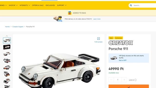 LEGO VIP Porsche Welcome pack fiasco details and hands on review смотреть онлайн