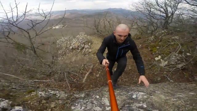 Пешком по Крыму #5: поднимаюсь в горы Эчки-Даг смотреть онлайн