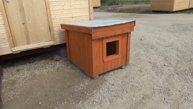 Будка с отделкой "орегон". Цена в Санкт Петербурге 4.500 смотреть онлайн