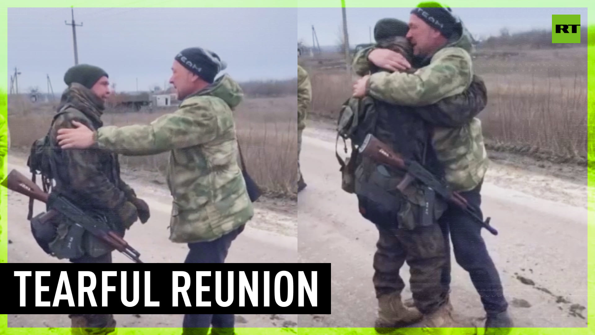 Russian Dad Travels 1000 Km To Visit Son On Front Lines