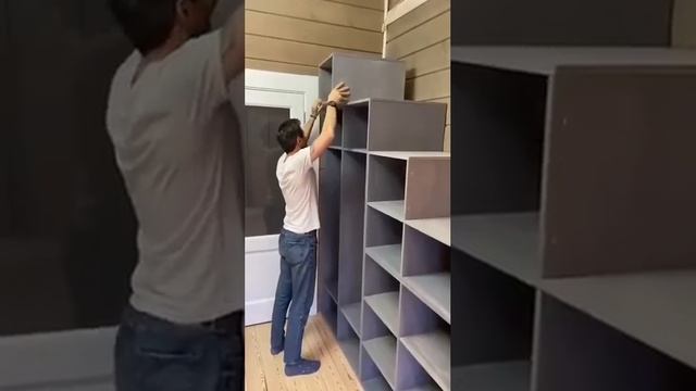 Лестница-шкаф для экономии пространства смотреть онлайн