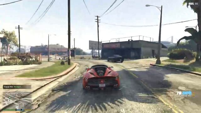 GTA 5 : TAKING DELIVERY OF FERRARI LAFERRARI APERTA WORTH $5,00,000 WITH FRANKLIN#1 | 4K GRAPHICS | смотреть онлайн