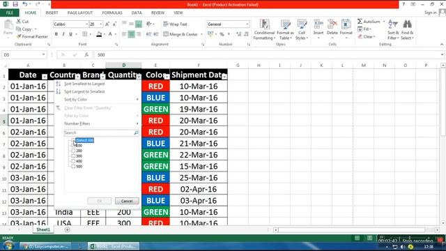 Sort & Filter in Microsoft Excel Tutorial In Hindi | Haneef Abbasi смотреть онлайн