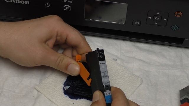 Разные способы заправки картриджей PGI-470 и CLI-471 принтеров MG6840, MG5740, TS5040, TS6040 смотреть онлайн