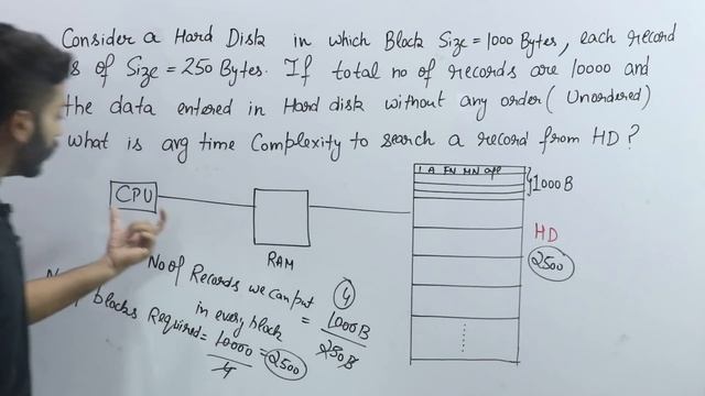 Lec-94: Numerical Example on I/O Cost in Indexing | Part 1 | DBMS смотреть онлайн