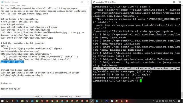 Docker Magic: Installing Docker on Ubuntu and Running an Nginx Container смотреть онлайн