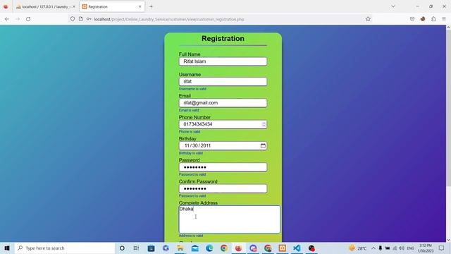 Online Laundry Service || HTML, CSS, PHP, JS, Myqsl. смотреть онлайн