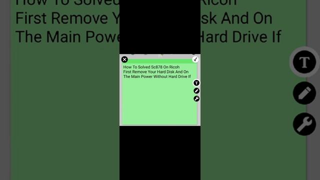 Ricoh Error Sc878 Reset смотреть онлайн