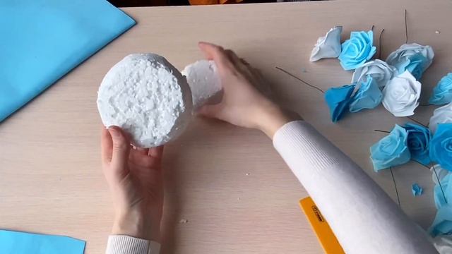 Роза из фоамирана Для Светильника / ночника своими руками Diy Eva Foam Rose Flowers смотреть онлайн