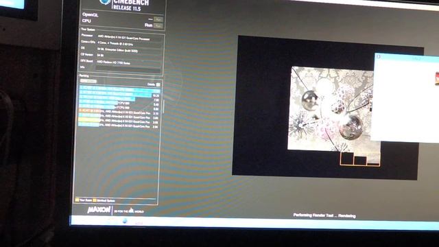 CINEBENCH 11.5 athlon II x4 631 @ 2.59 Ghz ( stock ) смотреть онлайн